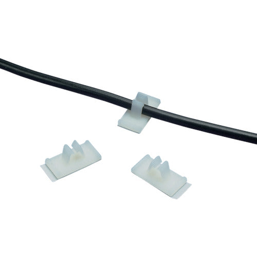PANDUIT Fixture Cord Clip Natural (100 pieces) VCC25-AC 1 bag