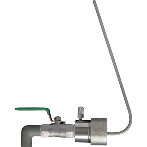 アクアシステム　ペール缶用ＳＵＳ製コック　（レバーロック付）４０ｍｍタイプ　SP-L40P　1 個