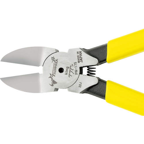 TTC KingTTC Heavy Plastic Nippers with Spring, Total Length 190mm PN-175 1 Piece