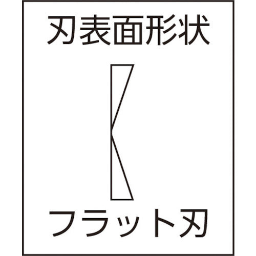 ＴＴＣ　Ｔｒｉｎｉｔｙ　薄刃ニッパー　先細タイプ　TM-16　1 丁