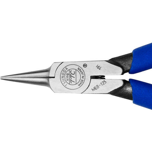 ＴＴＣ　ノーズプライヤー　ＫｉｎｇＴＴＣ　エッチングベンダー（ショート細丸型）　Ｎｏ．２９　全長１２４ｍｍ　MEB-125　1 丁