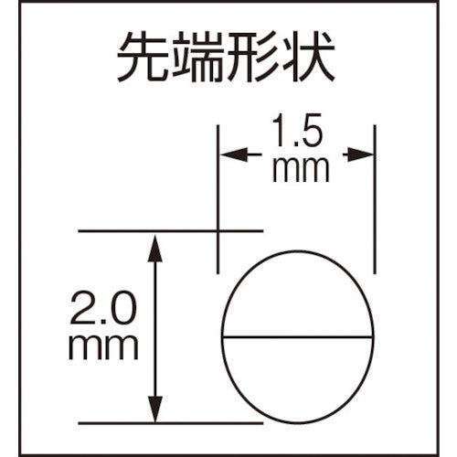 ＫＥＩＢＡ　先曲がりラジオペンチ　２ｃｏｍ．ハンドル　１２０　HBC-D04　1 丁