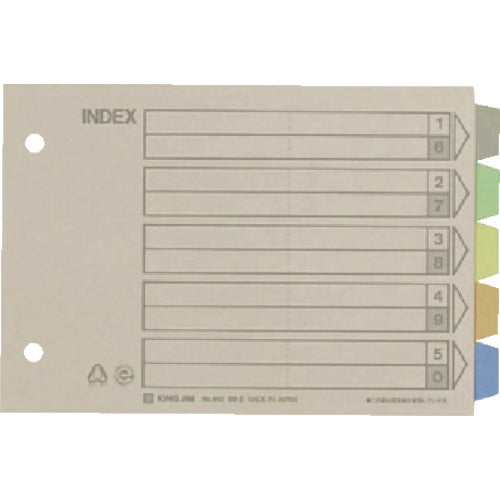 KING JIM Color Index 10 x 203 x 203 mm 902 1 S