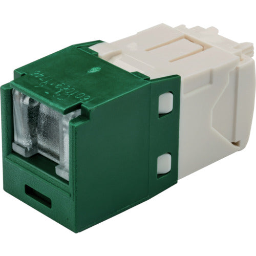 PANDUIT 카테고리 6 셔터 부착 모듈러 잭 녹색 CJH688TGGR 1개