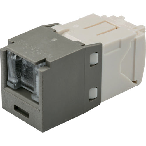 PANDUIT 카테고리 6 셔터 부착 모듈러 잭 라이트 그레이 CJH688TGIG 1개