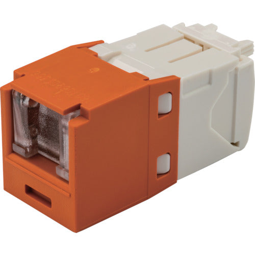 PANDUIT 카테고리 6 셔터 부착 모듈러 잭 오렌지 CJH688TGOR 1개