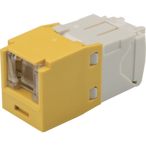 PANDUIT 카테고리 6 셔터 부착 모듈러 잭 황색 CJH688TGYL 1개