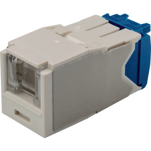 PANDUIT 카테고리 6A 셔터 부착 모듈러 잭 오프 화이트 CJH6X88TGIW 1개
