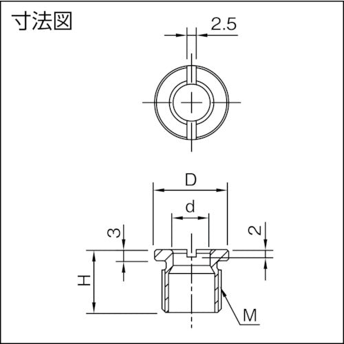 イマオ　ケース（ボタンロッククランパー用）　QCBU1012-M16　1 個