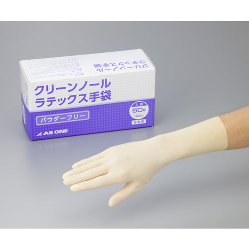 ＡＳ　クリーンノール手袋　ＤＸパウダーフリー　Ｌ　５０双入り　6-906-21　1 箱