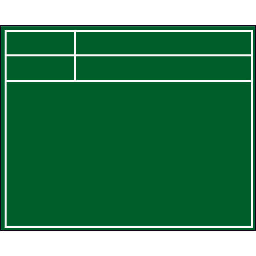 ＤＯＧＹＵ　ビューボードグリーンＤ−２Ｇ用プレート（枠のみ）　04118　1 枚