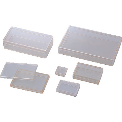 ＡＳ　ＡＢＳ非帯電角型ケース１０型　（１０個入）　1-4630-50　1 箱