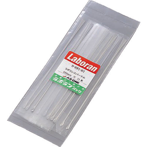 ＡＳ　ラボランスパーテル１８０ｍｍ　平　（１１本入）　9-891-01　1 袋