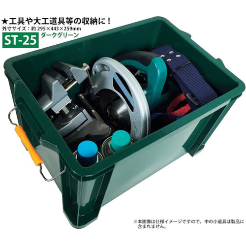 JEJ Astage ST Box DK Green #25 ST-25DGL 1 piece