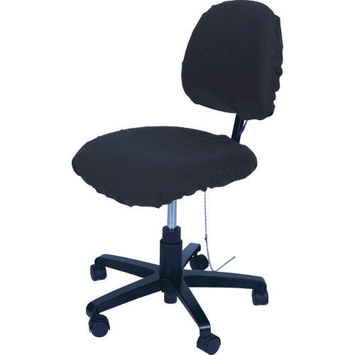 ＤＥＳＣＯ　静電気導電性　クリーンルーム　椅子カバー　07201　1 個