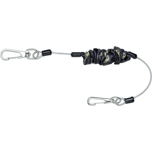 ミトロイ　セーフティーループ（からみ防止タイプ）　ショート　ブラック　SLK-80B　1 本