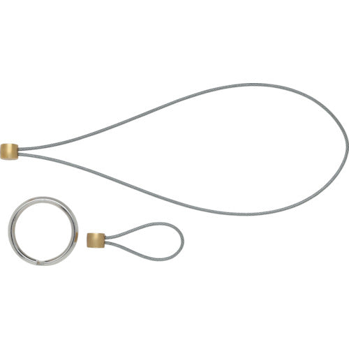 Mitroy Safety Loop (Anti-tangle Type) Gold x Black SLK-140GB 1 piece
