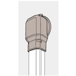 Ｐａｎａｓｏｎｉｃ　壁面取出しカバーＰタイプ　ホワイト　DAS260PS　1 個