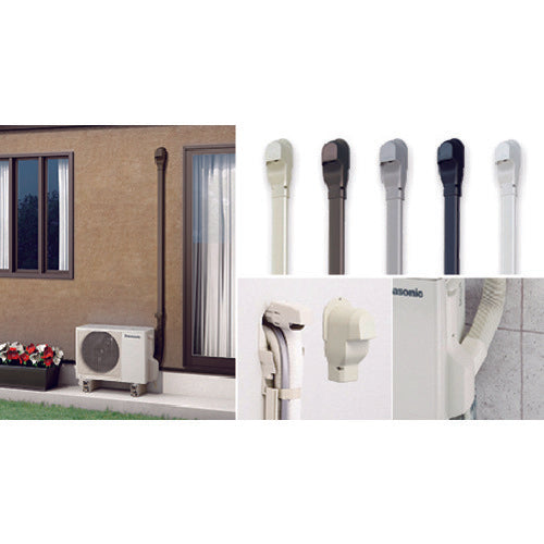 Panasonic Wall Mounted Cover P Type for Air Conditioners with Dust Exhaust and Ventilation Functions, Ivory DAS2804W 1 pc