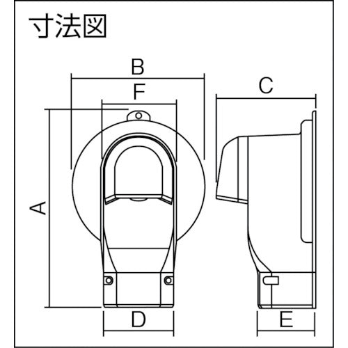 Ｐａｎａｓｏｎｉｃ　壁面取出しカバーＰタイプラージ　排じん＆換気機能付エアコン用　DAS2806A　1 個