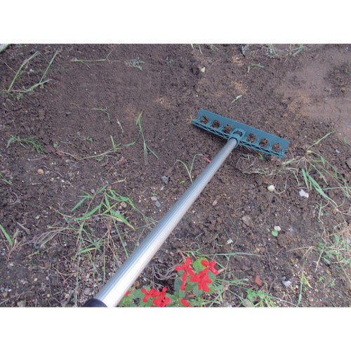 Compal Aluminum Telescopic Rake 8 Prongs 030310 1 Piece