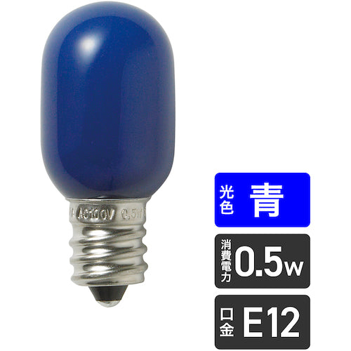 ＥＬＰＡ　ＬＥＤナツメ形Ｅ１２　LDT1B-G-E12-G102　1 個