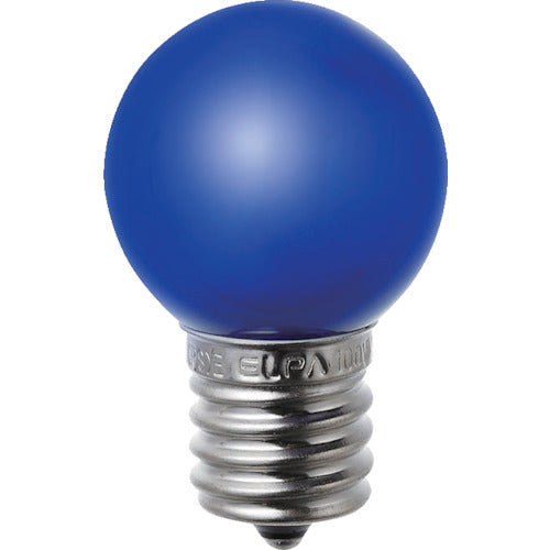 ELPA 전구(LED) LED 전구 G30형 E17 파랑 LDG1B-G-E17-G242 1개