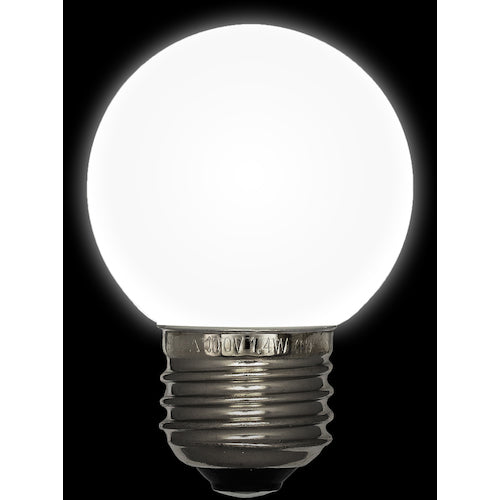 ＥＬＰＡ　電球（ＬＥＤ）　ＬＥＤ電球Ｇ５０形Ｅ２６　明るさ６０ｌｍ　昼白色相当　LDG1N-G-G270　1 個