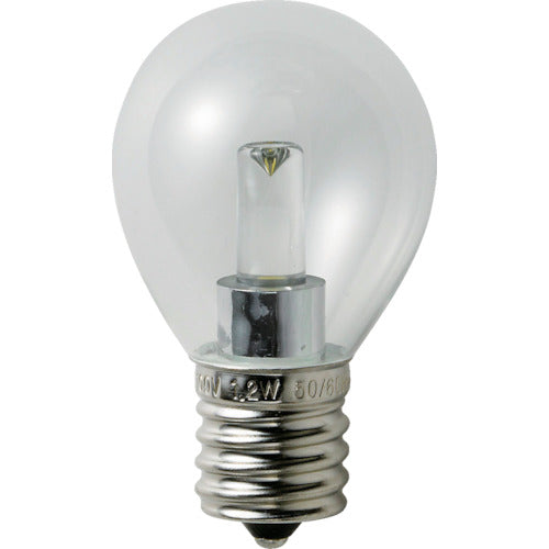 ELPA LED bulb S type E17 brightness 45lm clear daylight equivalent LDA1CL-G-E17-G456 1 piece