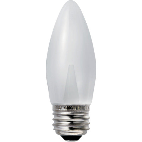 ＥＬＰＡ　電球（ＬＥＤ）　ＬＥＤ電球シャンデリアＥ２６　明るさ６０ｌｍ　クリア電球色相当　LDC1CL-G-G337　1 個