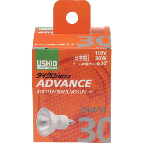 ELPA Bulb (Halogen Bulb) Dichroic Halogen JDR110V30WLM/KUV-H Brightness 390lm G-262H 1 piece