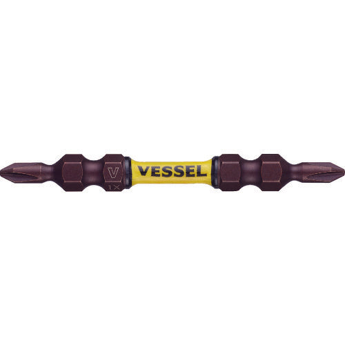 ＶＥＳＳＥＬ　サキスボスリムトーションビットＳＤＴ　２本組（両頭）＋１×６５ｍｍ　SDT141065　1 PK