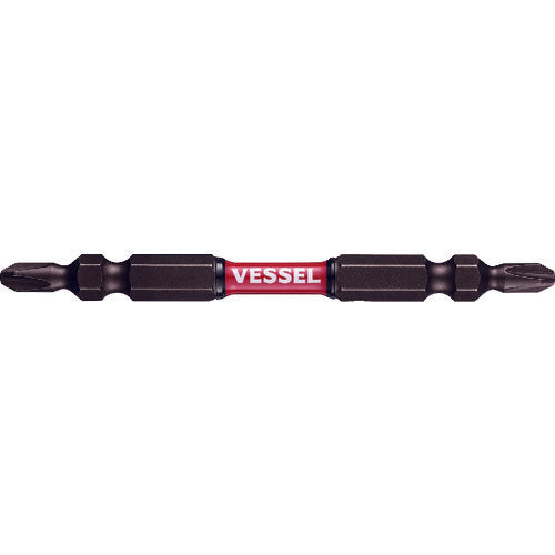 ＶＥＳＳＥＬ　サキスボスリムトーションビットＳＤＴ　２本組（両頭）＋２×８２ｍｍ　SDT142082　1 PK