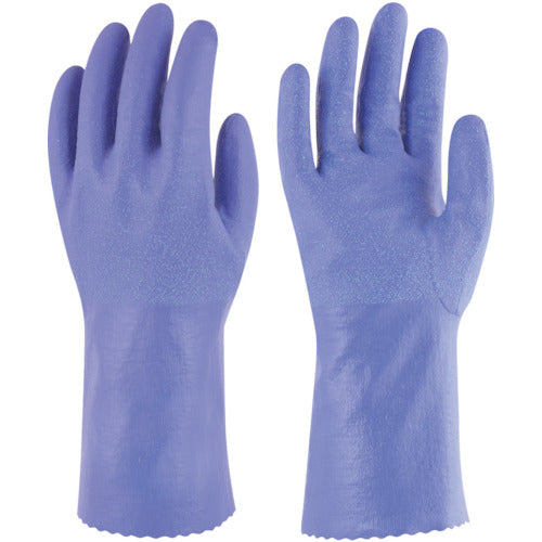 Towaron Nitrile Rubber Gloves Oil-Resistant Nitrile Tough Long S 549-S 1 Pair
