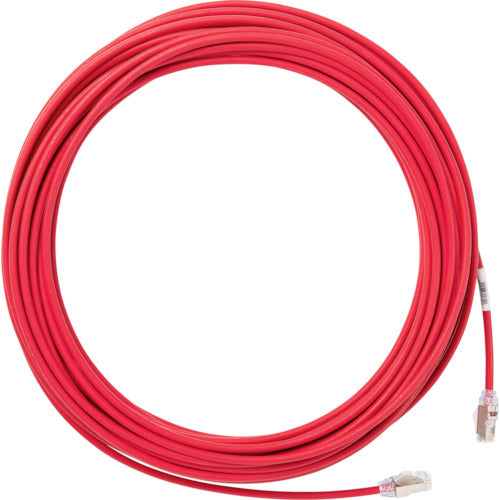 ＰＡＮＤＵＩＴ　カテゴリ６Ａ細径シールドパッチコード　２０ｍ　赤　STP28X20MRD　1 本
