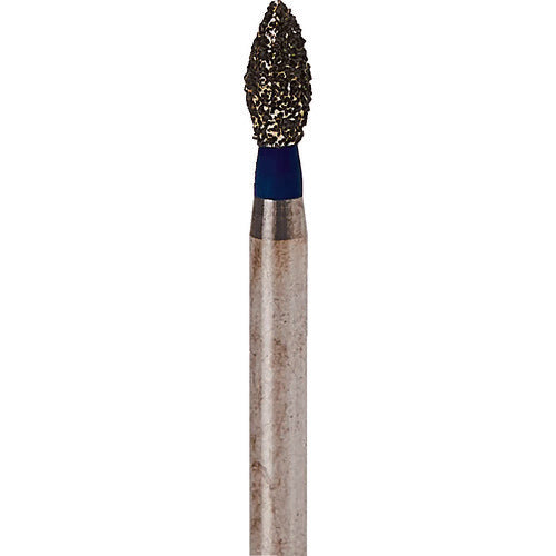 ナカニシ　電着ダイヤモンドバー（５本入）粒度１３０　雫　刃径１．８ｍｍ刃長３．８ｍｍ　10951　1 PK