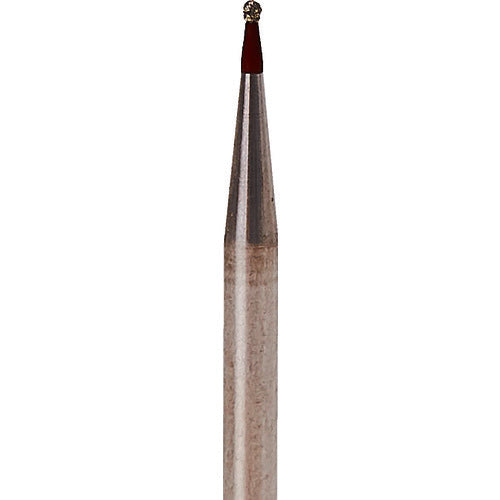 ナカニシ　電着ダイヤモンドバー（５本入）粒度３２０　球　刃径０．６ｍｍ刃長０．６ｍｍ　11001　1 PK