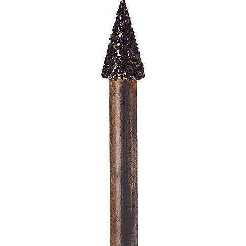 ナカニシ　電着ダイヤモンドバー　粒度＃１３０　円錐　刃径２．５ｍｍ　刃長４ｍｍ　11131　1 PK