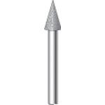 나카니시 전착 다이아몬드 바 입도 #130 원뿔 날 직경 3mm 날 길이 5mm 11132 1 PK