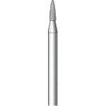 Nakanishi Electroplated Diamond Bur, Grain Size #130, Bullet, Blade Diameter 1.6mm, Blade Length 5mm, 11313, 1 pc