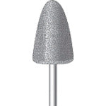 ナカニシ　電着ダイヤモンドバー　粒度＃８０　砲弾　刃径１２．５ｍｍ　刃長１８ｍｍ　11441　1 本