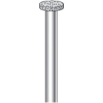 Nakanishi Electroplated Diamond Bur, Blade Diameter 6mm, 12356, 1 piece