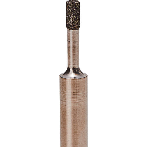 Nakanishi Electroplated Diamond Bur Cylinder #100 Blade Diameter 3 x Shaft Diameter 6 x 50L 13011 1 pc