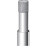 Nakanishi Electroplated Diamond Bur Cylinder #100 Blade Diameter 5 x Shaft Diameter 6 x 55L 13013 1 pc