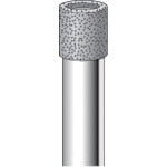 Nakanishi Electroplated Diamond Bur Cylinder #100 Blade Diameter 7 x Shaft Diameter 6 x 87L 13036 1 pc