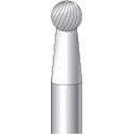 나카니시 티타늄 코트 초경 커터 구 (싱글 컷) 날 직경 6mm 날 길이 6mm 21601 1 개