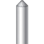 나카니시 티타늄 코트 초경 커터 테이퍼 (싱글 컷) 날 직경 6.0mm 날 길이 3.0mm 21615 1 개