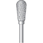 나카니시 초경 커터 역 테이퍼 끝 원(더블 컷) 날 직경 6mm 날 길이 12mm 23418 1개