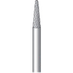 나카니시 초경 커터 테이퍼 끝 원(다이아 컷·세목) 날 직경 2.3mm 날 길이 8mm 23502 1개