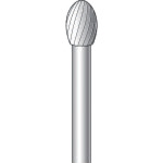 ナカニシ　超硬カッター　楕円（シングルカット）　刃径５．０ｍｍ　刃長７．０ｍｍ　24262　1 本